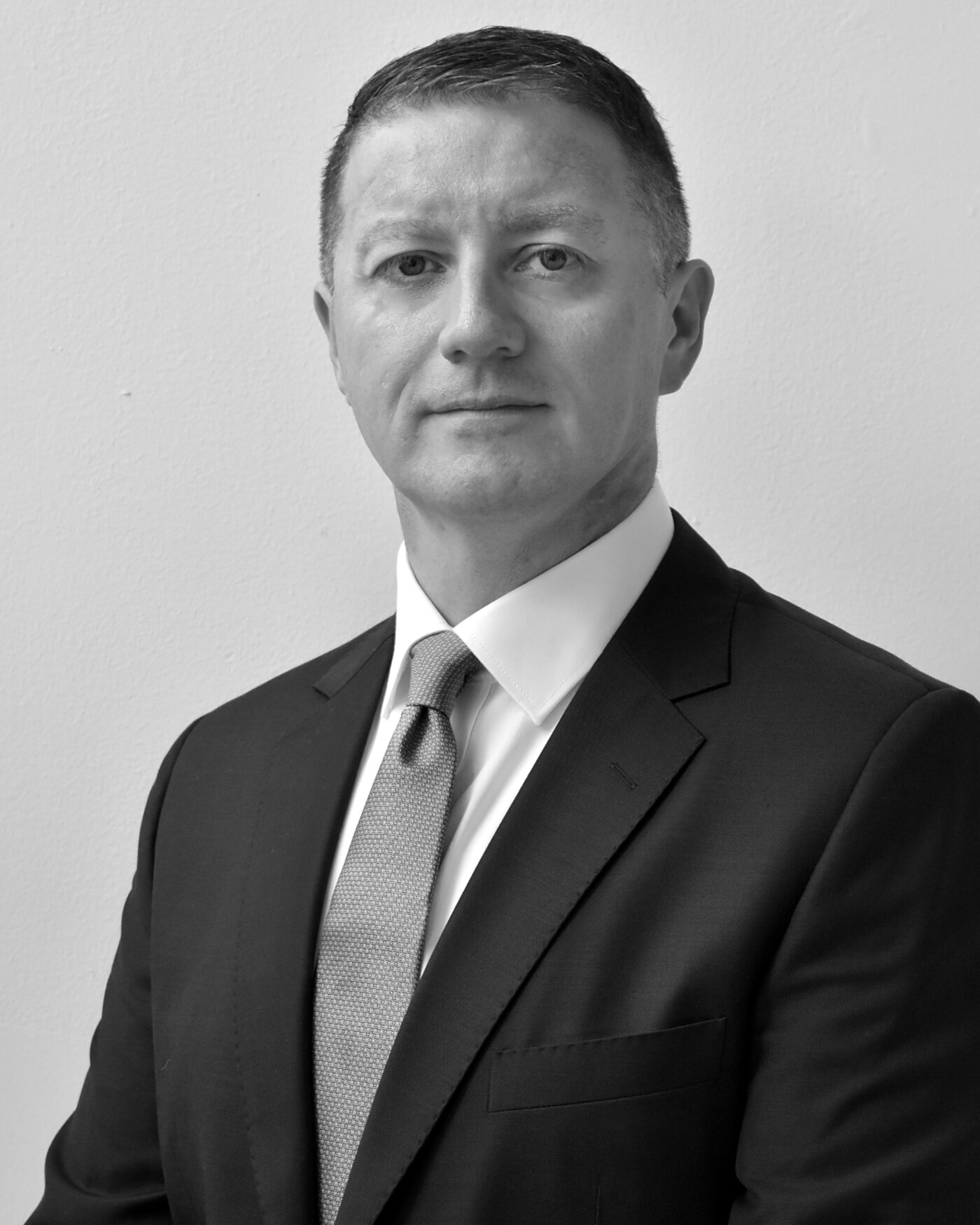 Paul Leonard — black-and-white editorial portrait